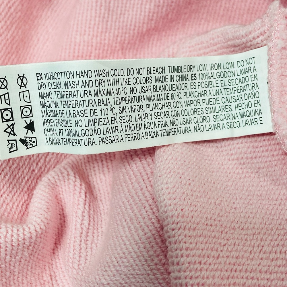 Forever 21 WICKED Faux Gem Pink Sweatshirt Hoodie - Women’s Small NWT - Picture 12 of 13